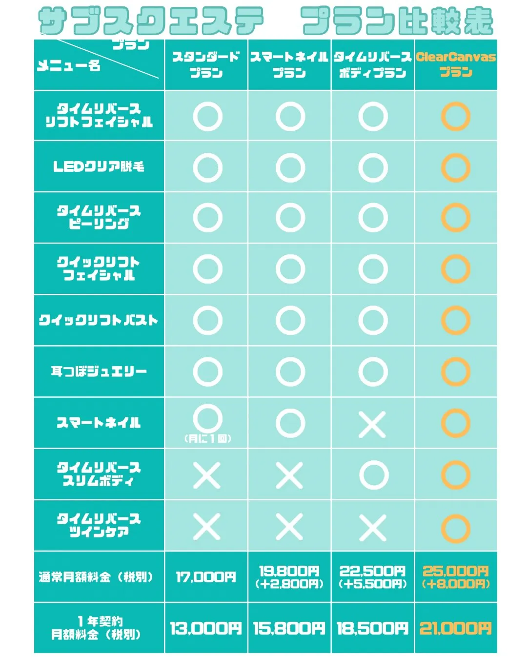 🆕【タイムリバースボディプラン】👙